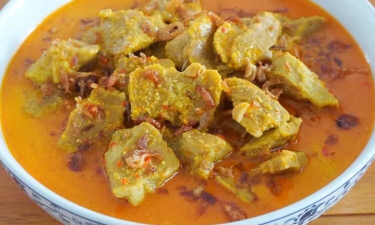 Gulai khas minang, Sumber: youtube.com