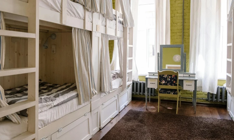 Penginapan hostel, Sumber: pexels.com