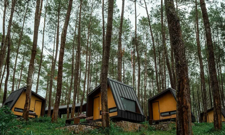Penginapan kabin, Sumber: agoda.net