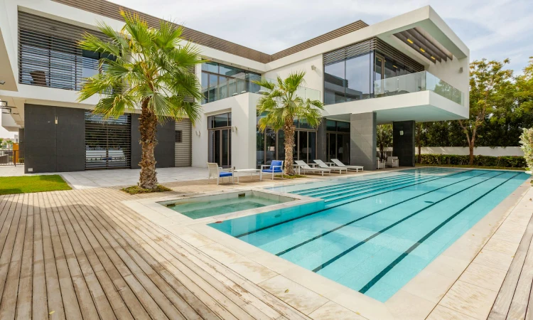 Penginapan villa, Sumber: pexels.com