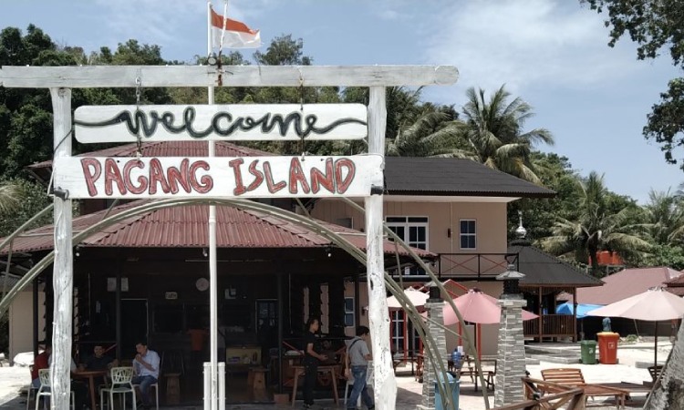 Perjalanan menuju Pulau Pagang, Sumber: antaranews.com